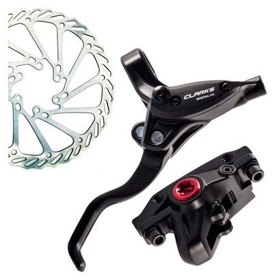 Clarks M2 Rear Hydraulic Disc Brake (Rotor 160 mm) Black