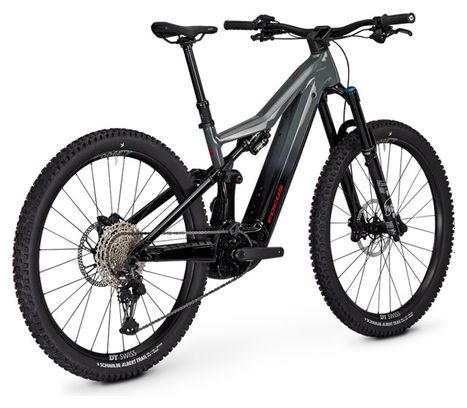 Mountain bike elettrica full suspension Focus JAM² 6.9 Shimano 12V 600Wh Bosch 100 Nm 29'' Grigio/Nero 2025