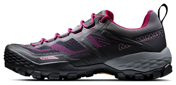 Damen-Wanderschuhe Mammut Ducan Low Gore-Tex Pink/Schwarz
