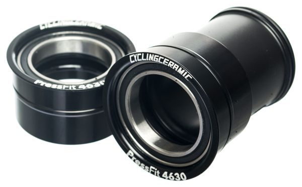 CyclingCeramic Bottom Bracket BB Right Pressfit 46-30 Black