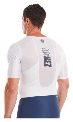 Tuta da triathlon Z3rod Racer Smoke White da uomo