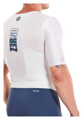 Tuta da triathlon Z3rod Racer Smoke White da uomo