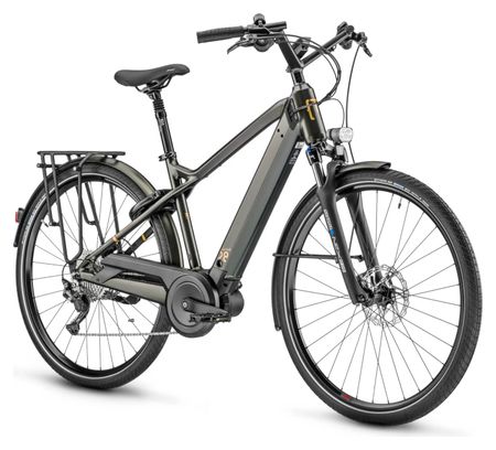 Moustache Electric City Bike Saturday 28.7 Smart System Shimano Deore 11V 625 Wh 700 mm Dark Green 2023