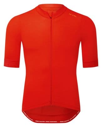 Maillot Manches Courtes Le Col Pro II Rouge