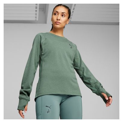 Maillot de manga larga para mujer Puma Seasons Raincell Verde