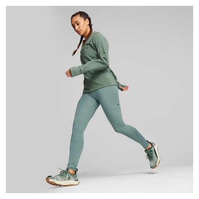 Puma Seasons Raincell Maglia a manica lunga da donna verde