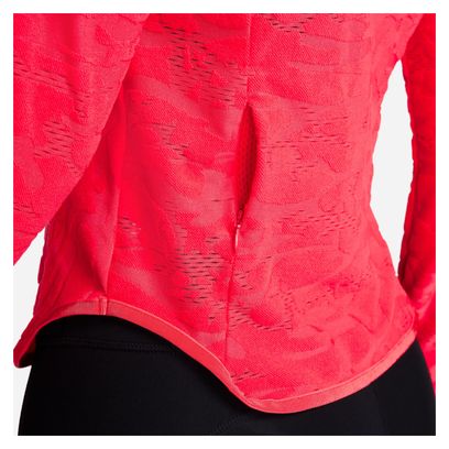 Camiseta Térmica Nike Dri-Fit Trail 1/2 Cremallera Rosa, Mujer