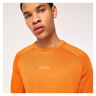 Oakley Seeker Revel Thermal Orange Long Sleeve Jersey