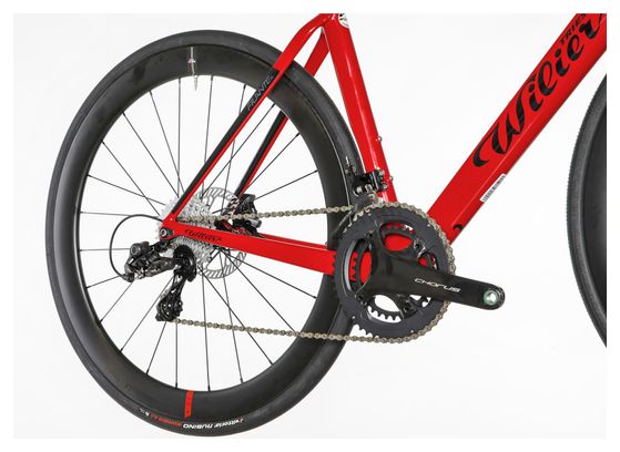 Wilier Triestina Filante SL Road Bike Campagnolo Chorus 12S 700 mm Red 2024