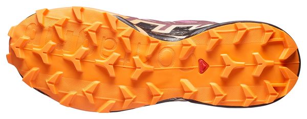 Zapatillas de trail Salomon Speedcross 6 GTX rosa/naranja para mujer