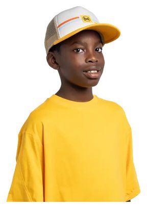 Casquette Buff Trucker Cap Blanc Jaune Enfant