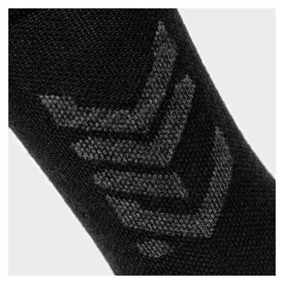 Chaussettes vélo d'hiver Cyclisme Homme et Femme DW Fjord Noir