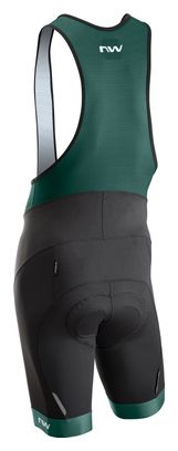 Cuissard Court Northwave Active Evo Noir/Vert Homme