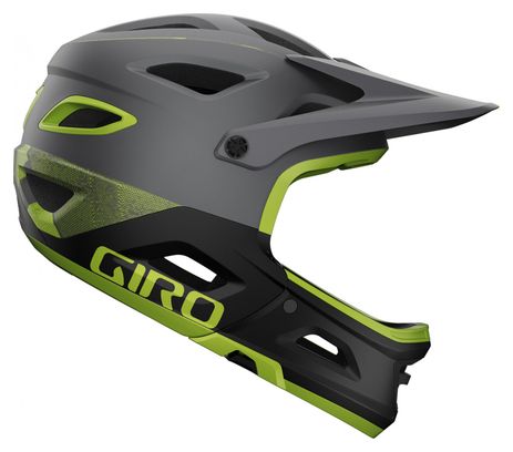 Giro Switchblade Mips Removable Chinstrap Helmet Grey Green Matte