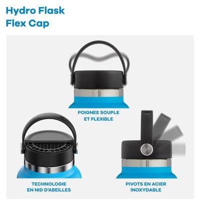 Hydro Flask Standard Flex Cap botella 530 ml Gris