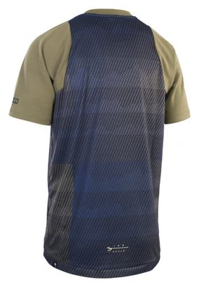 Maglia da ciclismo ION Scrub SS Nero Marrone