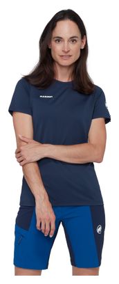 Maglietta tecnica Mammut Ducan FL blu da donna