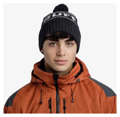 Gorro Buff Hido Unisex Negro / Blanco