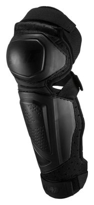 Leatt 3.0 EXT Knie Scheenbeschermers Zwart