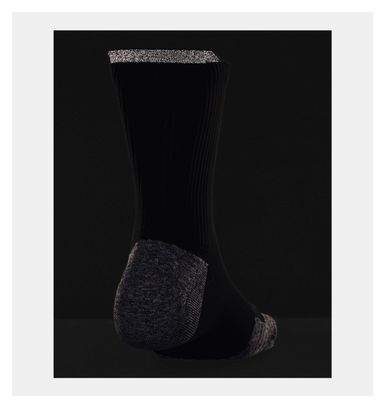 Chaussettes Mi-Hautes Under Armour ArmourDry Run Cushion Noir 