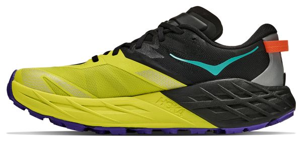 Hoka Speedgoat 7 Men's Trail Running Shoes - Yellow/Black