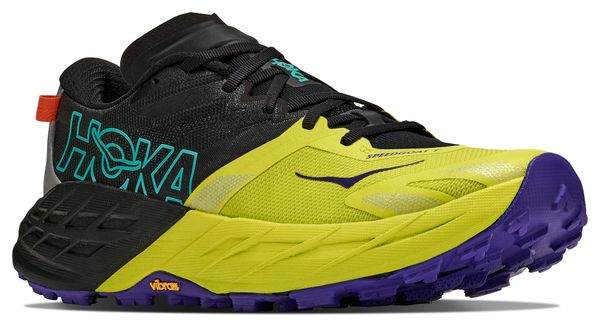 Hoka Speedgoat 7 Men's Trail Running Shoes - Yellow/Black