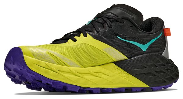 Hoka Speedgoat 7 Men's Trail Running Shoes - Yellow/Black