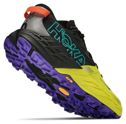 Hoka Speedgoat 7 Men's Trail Running Shoes - Yellow/Black