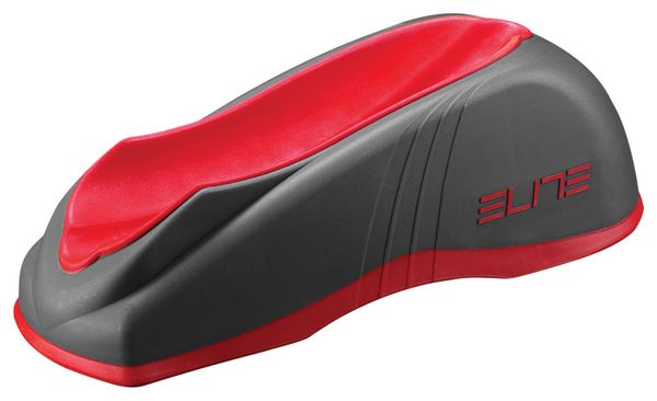 Supporto ruota anteriore Elite Travel Block nero/rosso