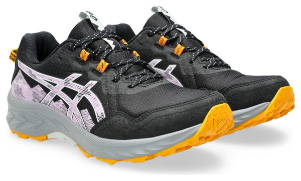 Asics Gel-Venture 10 Trailrunning-Schuh Schwarz/Pink/Orange Damen