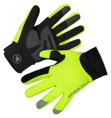 Lange Handschuhe Endura Strike Fluo Gelb