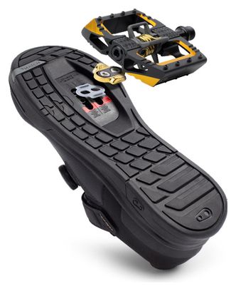 Chaussures VTT Crankbrothers Mallet Speedlace Noir / Blanc