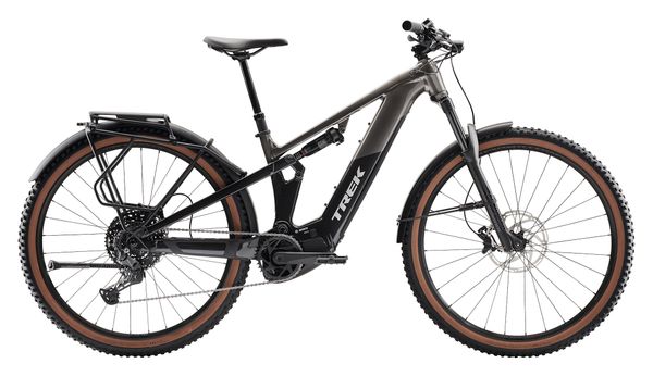 VTT Électrique Tout-Suspendu Trek Powerfly+ FS 4 EQ Shimano Cues 10V 600Wh 29'' Gris/Noir Gén. 4