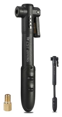 Bike pump mobile 80PSI mini plastique