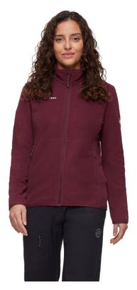 Chaqueta polar Mammut Innominata Light Bordeaux para mujer