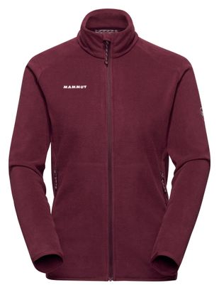 Chaqueta polar Mammut Innominata Light Bordeaux para mujer