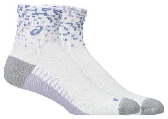 Asics Performance Run Quarter Socks White