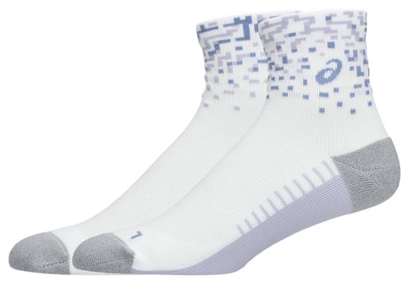 Asics Performance Run Quarter Socks White
