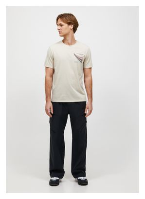 T-Shirt Peak Performance Explore Graphic Beige Homme