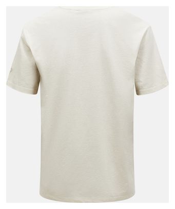 T-Shirt Peak Performance Explore Graphic Beige Homme