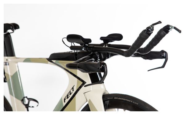 Prodotto ricondizionato - Bici da triathlon Felt IA Advanced Ultegra Shimano Ultegra 11V 700 mm Beige Desert 2022