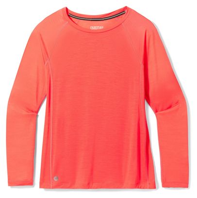 Smartwool Merino Sprt 120 Orange Women's Long Sleeve T-Shirt