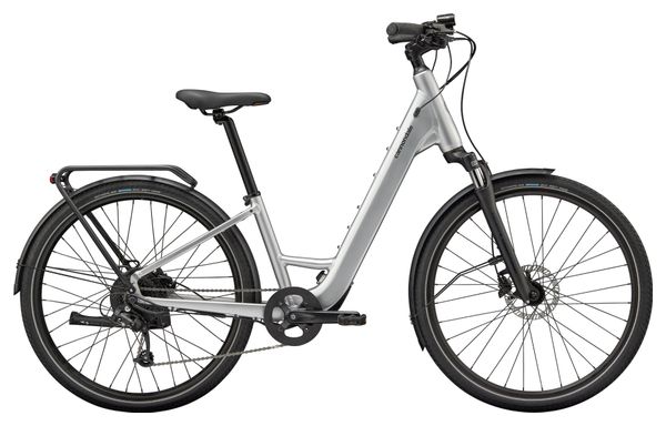 Vélo de Ville Électrique Cannondale Mavaro Neo SL 2 Low Step Thru MicroShift 7V 360 Wh 27.5'' Gris Mercure