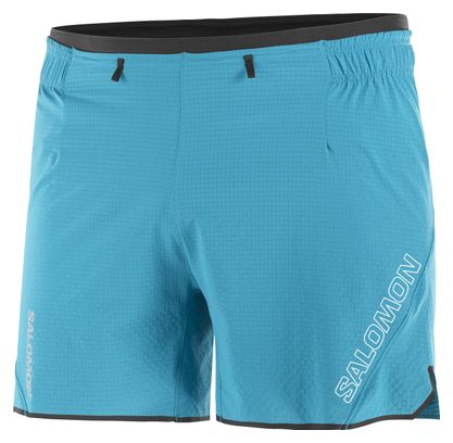 Pantalones cortos Salomon Sense Aero 5inch Azul Hombre