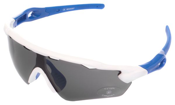 Pair of Neatt White Blue Glasses - 4 Screens