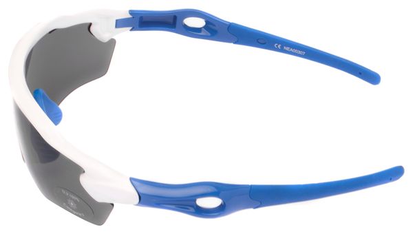 Pair of Neatt White Blue Glasses - 4 Screens