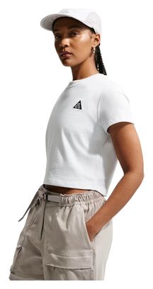 Nike ACG wit crop-T-shirt voor dames