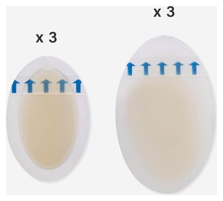 Pansements Anti-Ampoules Decathlon Soin & Bien-être (x6)