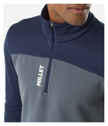 Polar Millet Seneca 1/2 Zip blu da uomo