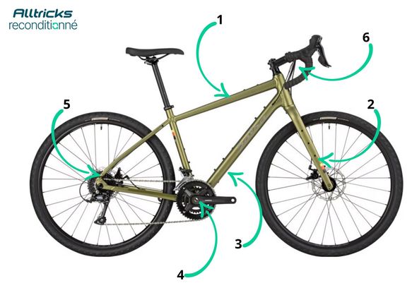 Refurbished Product Gravel bike Salsa Journeyer Shimano Sora 9V